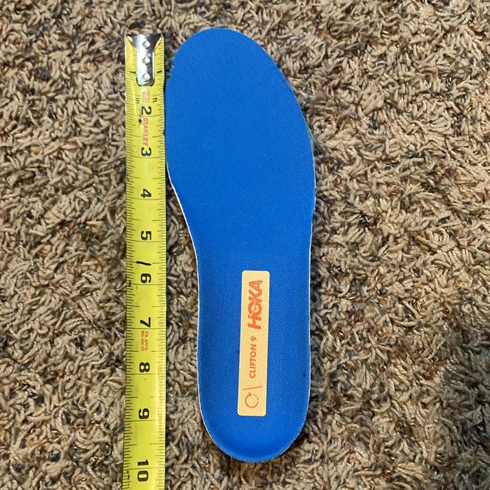 Hoka Pink and Blue Sneakers with Cushioned Sole - Picture 5 of 6